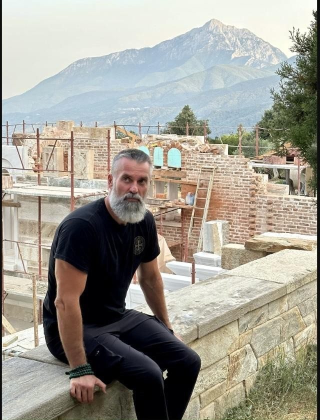 The peak of Mount Athos